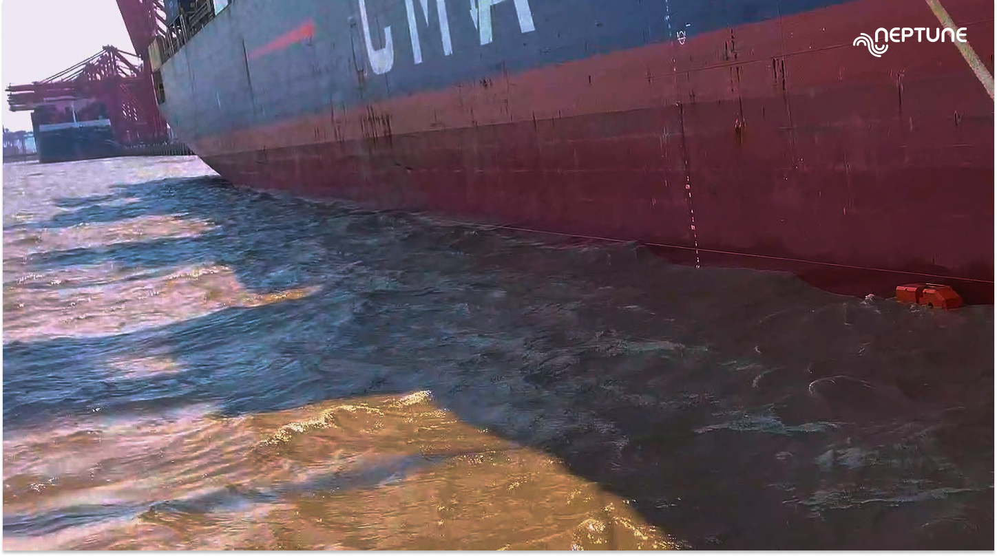 ROV Vessel Cleaning | Robotic In-Water Vessel Cleaning